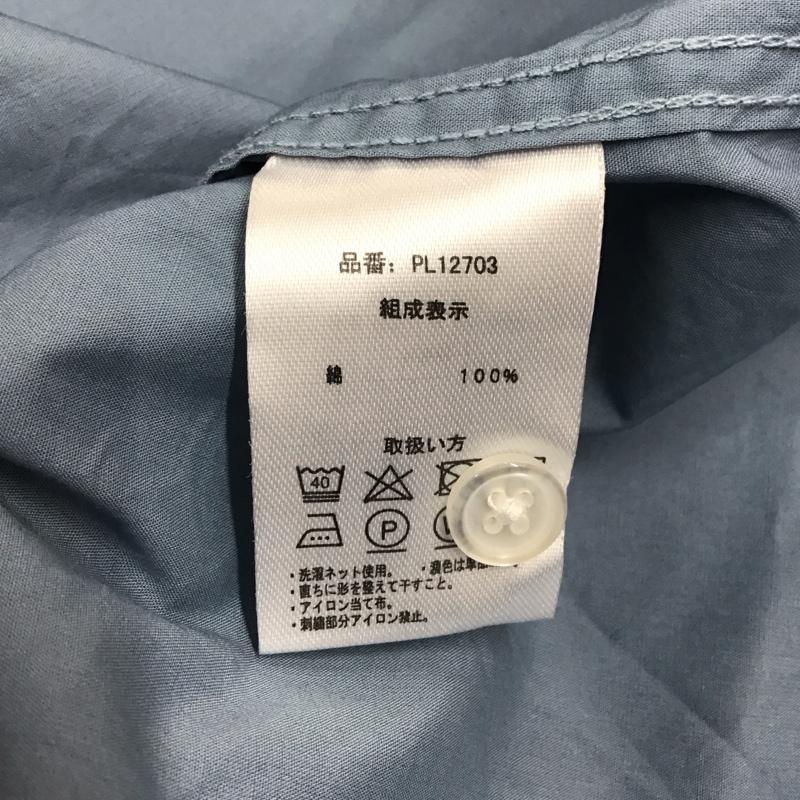 ユーエスポロアッスン U.S.POLO ASSN. シャツ、ブラウス 半袖 PL12703 胸ポケット M ワンポイント 青 / ブルー /  メンズ USED 古着 中古 10117031