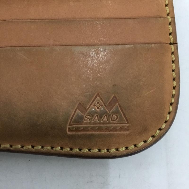 サード SAAD 財布 長財布 レザー  茶 / ブラウン /  メンズ USED 古着 中古 10134768