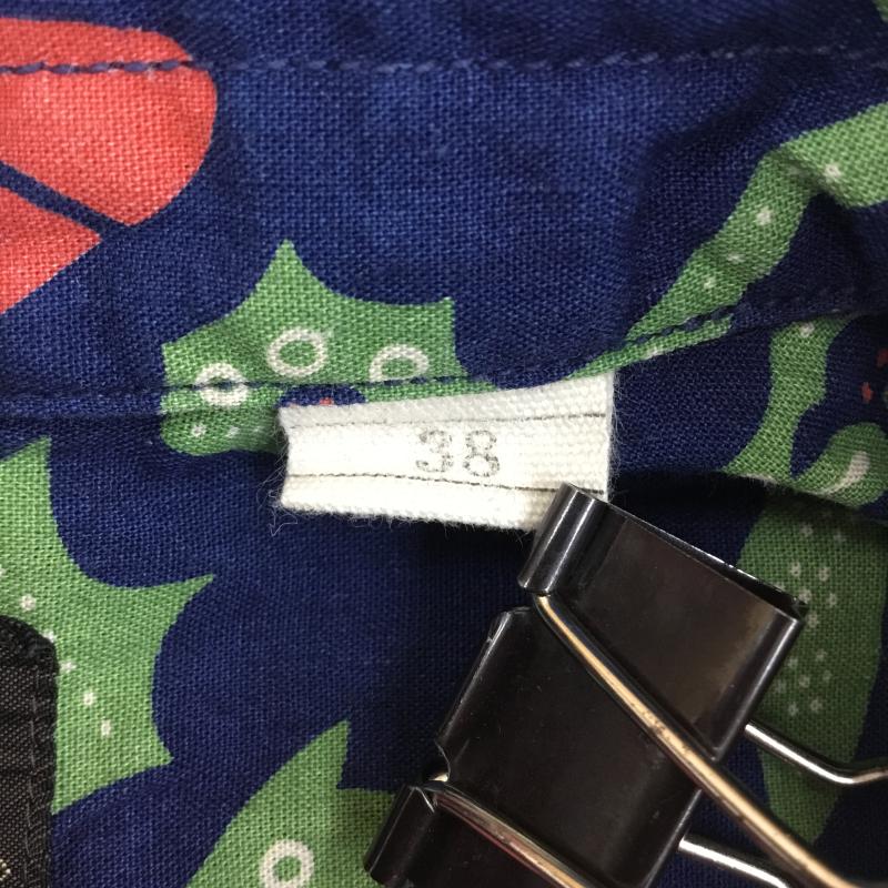 ジャーナルスタンダードホームステッド JOURNAL STANDARD J.S HOMESTEAD シャツ、ブラウス 半袖 JORNAL STANDERD HOMESTEAD 13-051-470-3230-1-0 M 総柄 紺 / ネイビー / X 赤 / レッド / X 緑 / グリーン /  メンズ USED 古着 中古 10130246