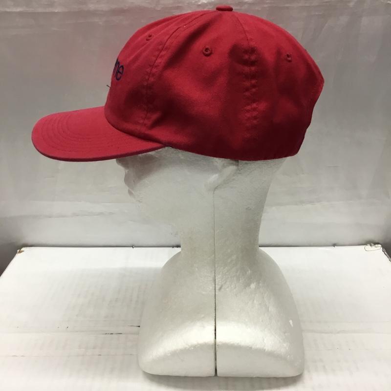 シュプリーム Supreme 帽子 キャップ Twill Classic Logo 6-Panel ロゴ、文字 赤 / レッド /  メンズ USED 古着 中古 10114736