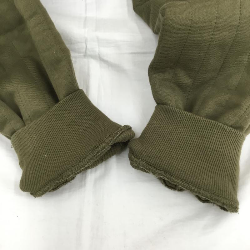 ステューシー STUSSY パーカー 長袖 ジップパーカー　VERTICAL　QUILTED　ZIP　HOODIE M ロゴ、文字 緑 / グリーン /  メンズ USED 古着 中古 10122739