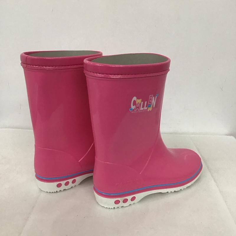 アキレス achilles シューズ シューズ OCB 0590 キッズ レインブーツ レインシューズ 長靴 箱有 20cm 20.0cm ロゴ、文字 桃 / ピンク /  ガールズ USED 古着 中古 10135277