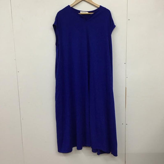 アメリカンホリック AMERICAN HOLIC ワンピース ロングスカート L 無地 青 / ブルー /  レディース USED 古着 中古 10137481
