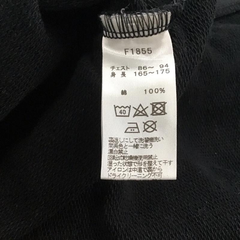 フレッドペリー FRED PERRY トレーナー 長袖 長袖トレーナー スウェット クルーネック プルオーバー S ロゴ、文字 黒 / ブラック /  メンズ USED 古着 中古 10144607