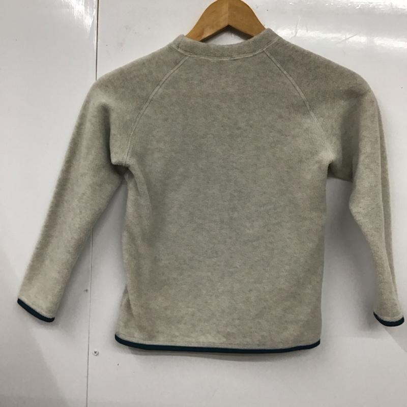 モンベル mont-bell カットソー 長袖 長袖カットソー クルーネックカットソー ロングスリーブカットソー 120cm ロゴ、文字 灰 / グレー /  ボーイズ USED 古着 中古 10119444