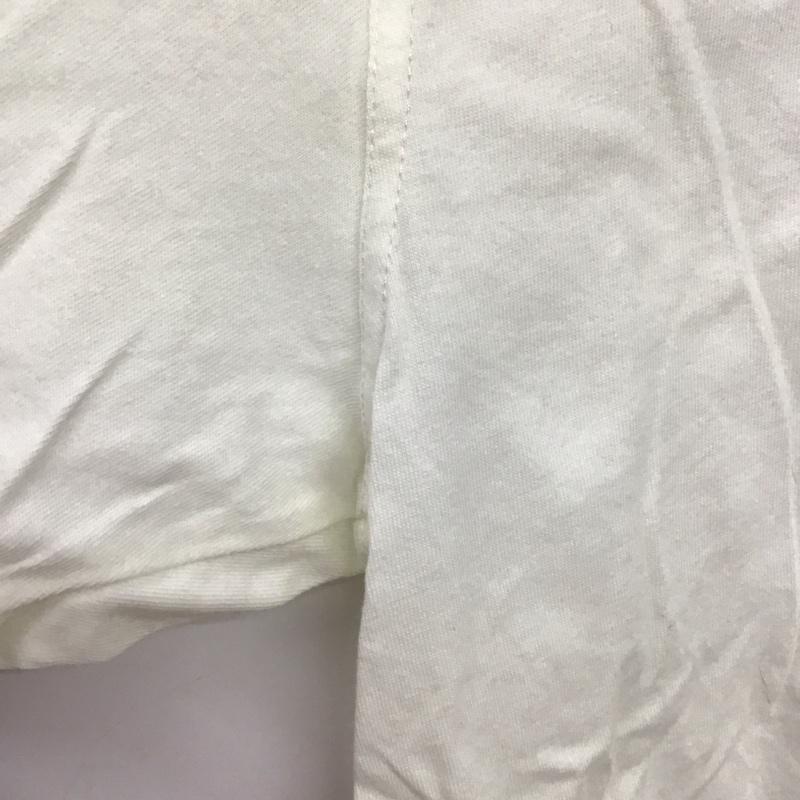 ナイキ NIKE Tシャツ 半袖 半袖カットソー プリントTシャツ クルーネックカットソー M プリント 白 / ホワイト /  メンズ USED 古着 中古 10149510