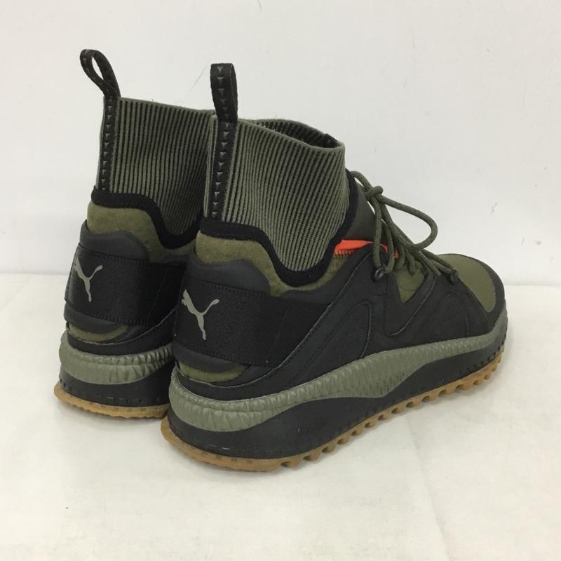 プーマ PUMA スニーカー スニーカー 36374703 TSUGI KORI 27cm 27.0cm ワンポイント カーキ / カーキ / X 黒 / ブラック /  メンズ USED 古着 中古 10139975