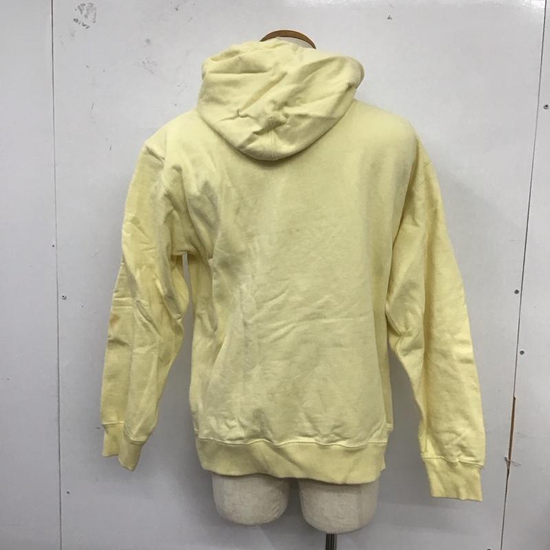 エクストララージ XLARGE パーカー 長袖 M ロゴ、文字 黄 / イエロー /  メンズ USED 古着 中古 10124536