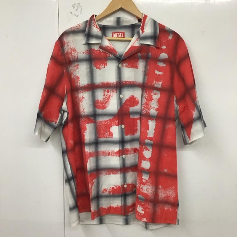 ディーゼル DIESEL シャツ、ブラウス 半袖 総柄 マルチカラー / マルチカラー /  メンズ USED 古着 中古 10128575