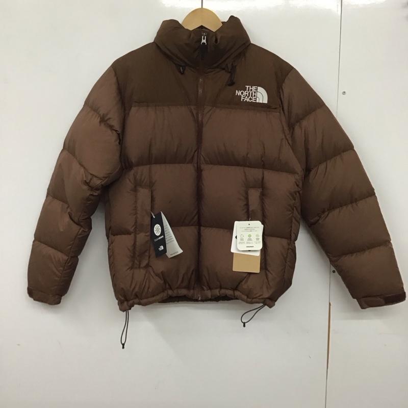 ザノースフェイス THE NORTH FACE ジャケット、上着 ジャケット、ブレザー nd92234 ヌプシジャケット ダウンジャケット アウター S ロゴ、文字 茶 / ブラウン /  メンズ USED 古着 中古 10136128