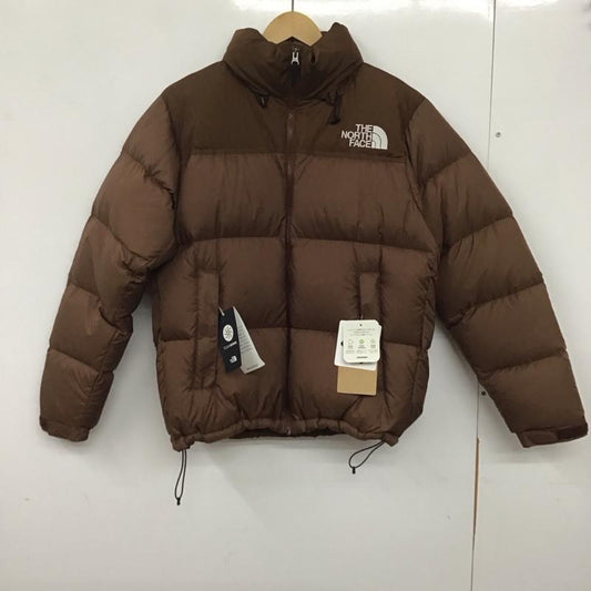 ザノースフェイス THE NORTH FACE ジャケット、上着 ジャケット、ブレザー nd92234 ヌプシジャケット ダウンジャケット アウター S ロゴ、文字 茶 / ブラウン /  メンズ USED 古着 中古 10136128