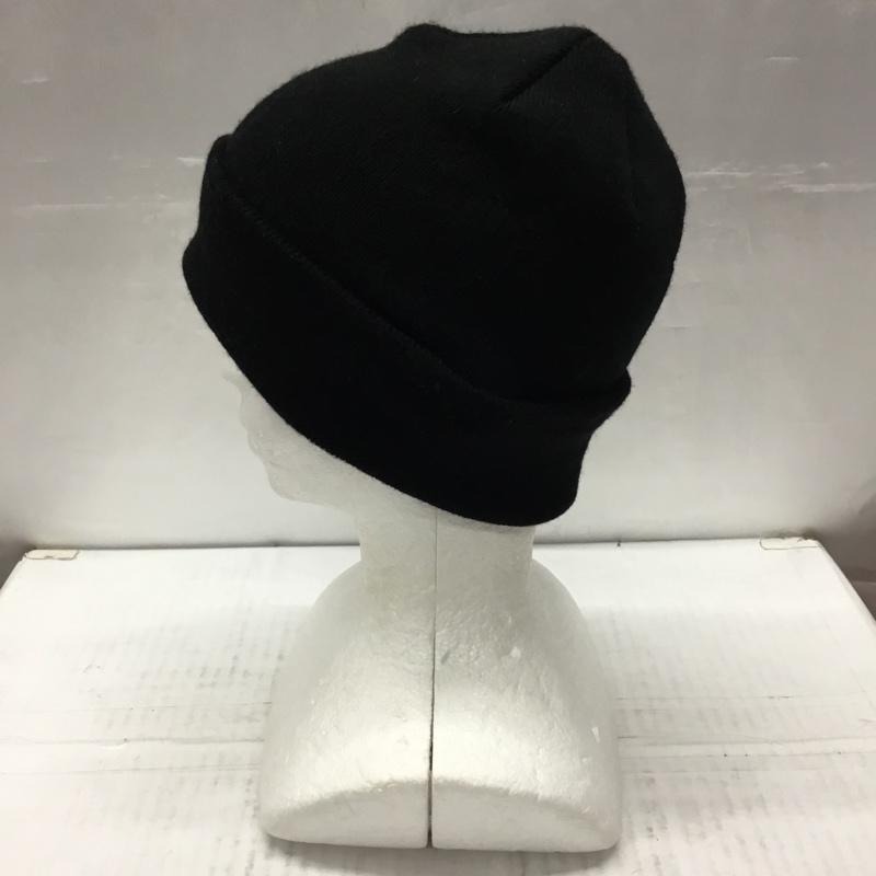 ニューエラ NEW ERA 帽子 ニット帽 ビーニー ワンポイント 黒 / ブラック /  メンズ USED 古着 中古 10107895