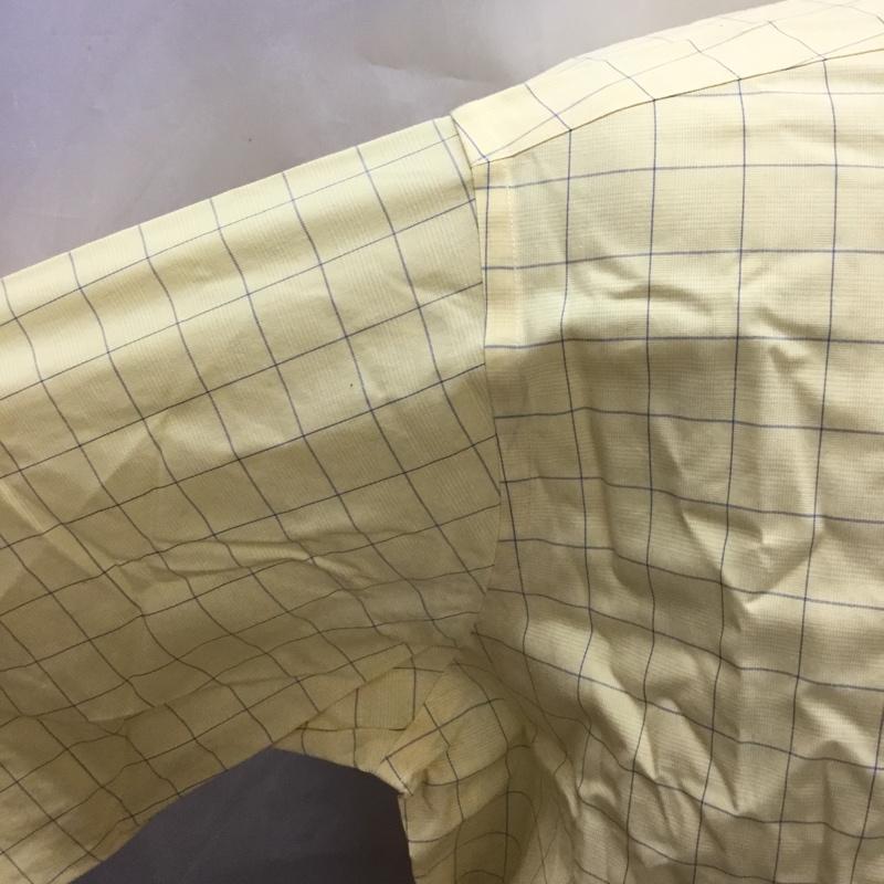 ブルックスブラザーズ BROOKS BROTHERS シャツ、ブラウス 長袖 ボタンダウン チェック 黄 / イエロー /  メンズ USED 古着 中古 10111374