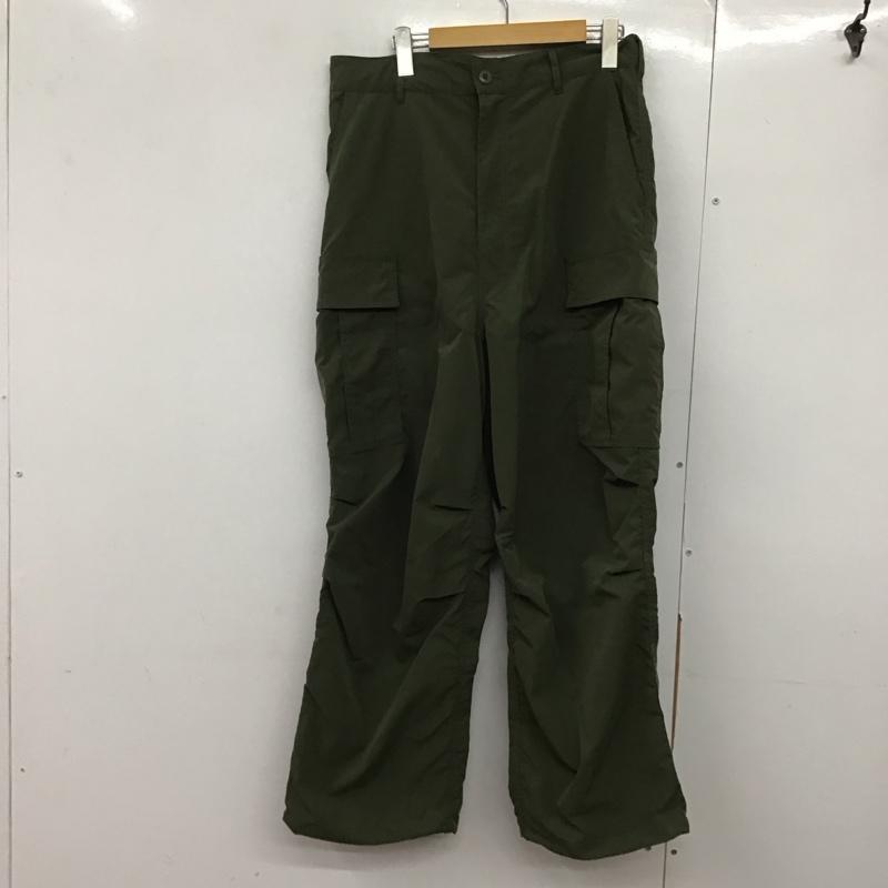 ビーミング バイ ビームス B:MING by BEAMS パンツ ワークパンツ、ペインターパンツ ワークパンツ ワイドパンツ カジュアルパンツ カーゴパンツ M 無地 カーキ / カーキ /  メンズ USED 古着 中古 10143410