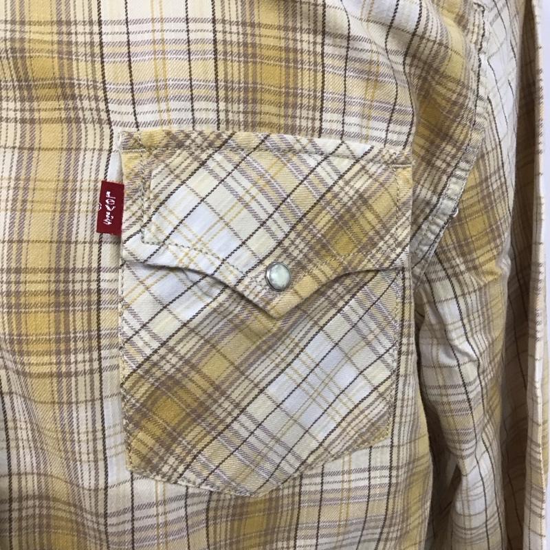 リーバイス Levi s シャツ、ブラウス 長袖 長袖シャツ カラーシャツ ポケットシャツ 長袖カットソー チェックシャツ XL チェック マルチカラー / マルチカラー /  メンズ USED 古着 中古 10124048
