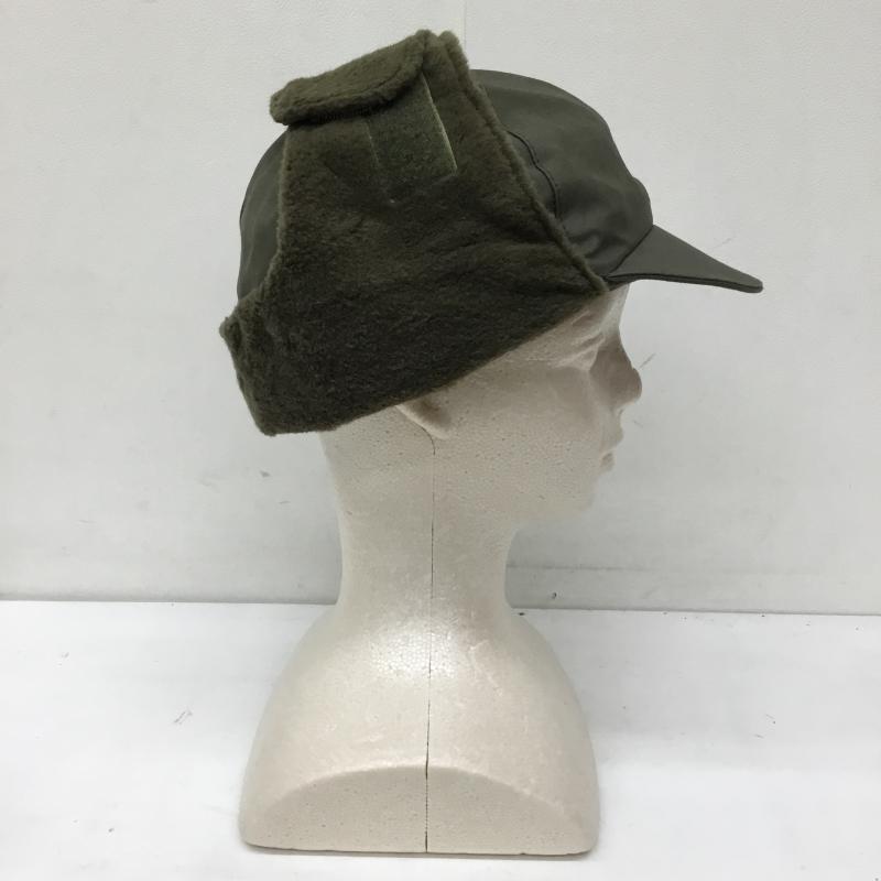 ユーズドクロージング used clothes 帽子 キャップ ドイツ軍　パイロットキャップ 無地 カーキ / カーキ /  メンズ USED 古着 中古 10136550