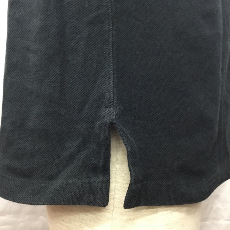 ポロバイラルフローレン Polo by RALPH LAUREN ポロシャツ 半袖 半袖ポロシャツ カラーシャツ 半袖カットソー L ロゴ、文字 黒 / ブラック /  メンズ USED 古着 中古 10115632