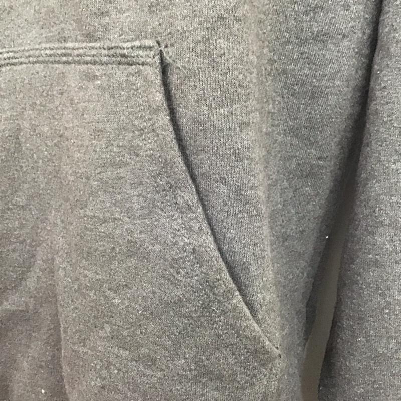 チャンピオン Champion パーカー 長袖 長袖パーカー プルオーバーパーカー スウェット L ロゴ、文字 ダークグレー / ダークグレー /  メンズ USED 古着 中古 10148945