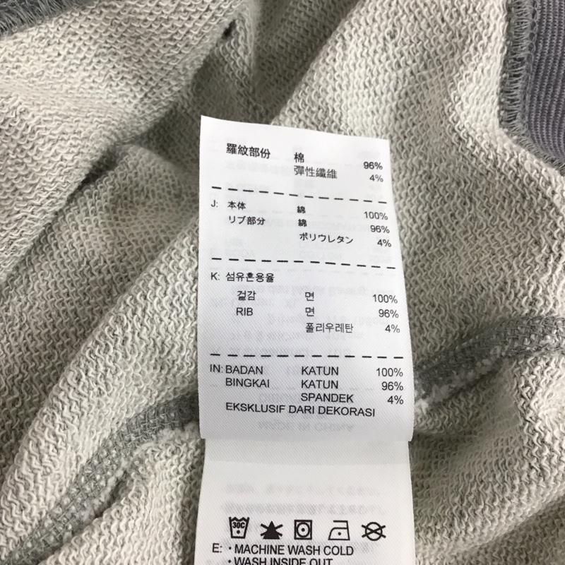 ナイキ NIKE カットソー 半袖 半袖カットソー スウェット XL ロゴ、文字 灰 / グレー /  メンズ USED 古着 中古 10150747