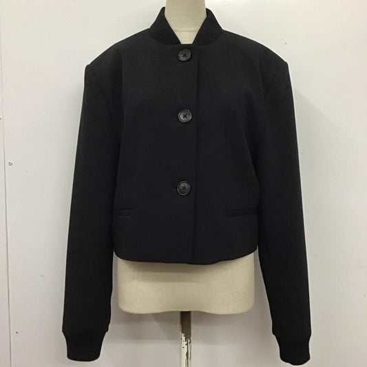 ザラ ZARA ジャケット、上着 ジャンパー、ブルゾン 9006 222 800 ショート丈 S 無地 黒 / ブラック /  レディース USED 古着 中古 10124985