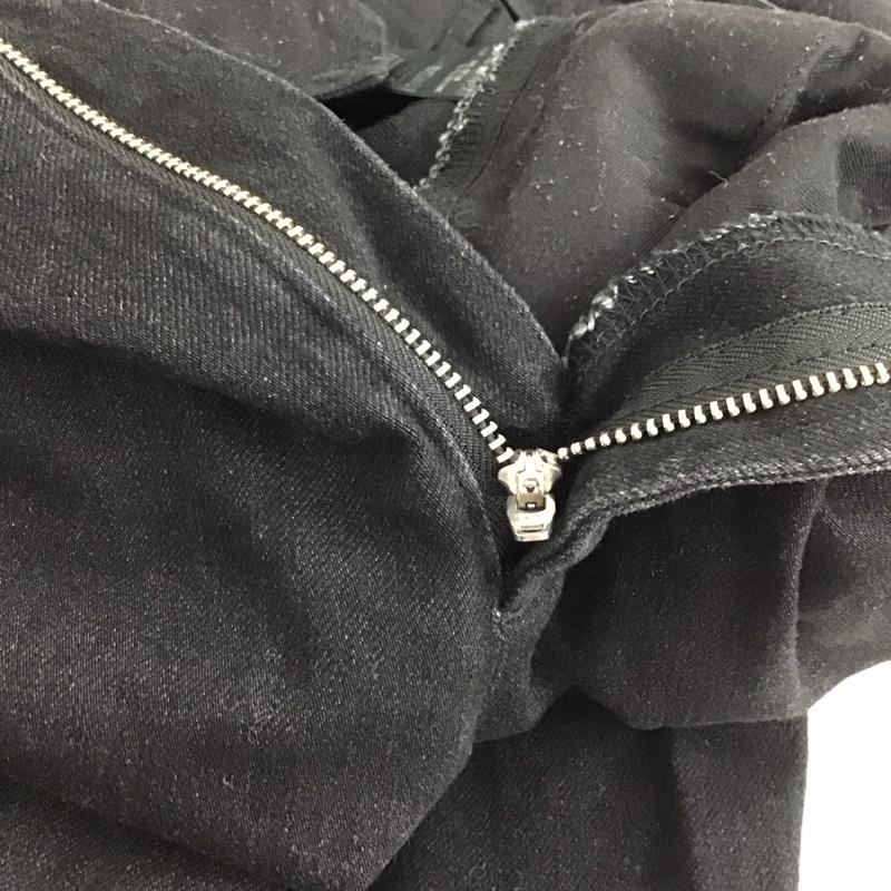 古着 USED パンツ デニム、ジーンズ デニムパンツ スリムパンツ thereisareasonforallofthedesign ストレッチパンツ 無地 ダークグレー / ダークグレー /  メンズ USED 古着 中古 10147544