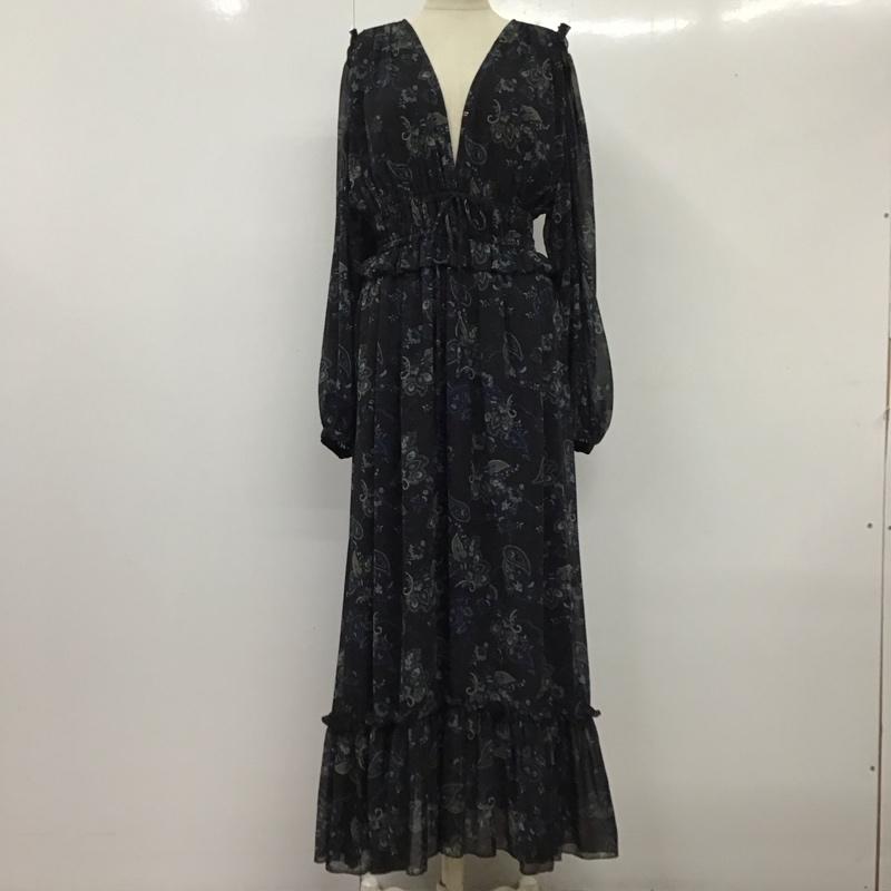 ローリーズファーム LOWRYS FARM ワンピース ひざ丈スカート FREE  マルチカラー / マルチカラー /  レディース USED 古着 中古 10120778