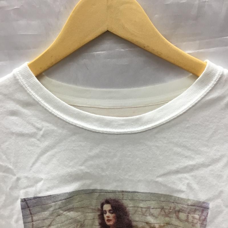 グッドロックスピード GOOD ROCK SPEED Tシャツ 半袖 ロベルタベイリー BEAUTY&YOUTH フォトT FREE プリント 白 / ホワイト /  メンズ USED 古着 中古 10117762