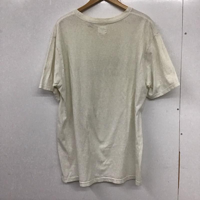 ギルティーパーティーズ GUILTYPARTIES Tシャツ 半袖 半袖カットソー プリントTシャツ クルーネックカットソー XL ロゴ、文字 白 / ホワイト /  メンズ USED 古着 中古 10135884