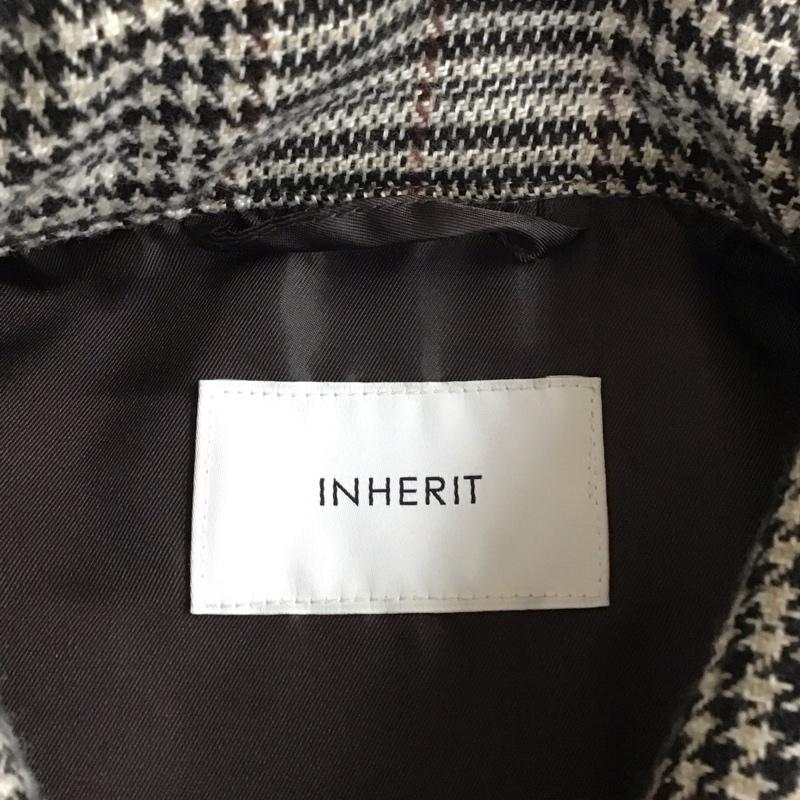 インヘリット INHERIT ジャケット、上着 ジャンパー、ブルゾン 19-011-720-6011-3-0 ジップアップ M チェック 白 / ホワイト / X 黒 / ブラック / X ベージュ / ベージュ / X 赤 / レッド /  メンズ USED 古着 中古 10118815