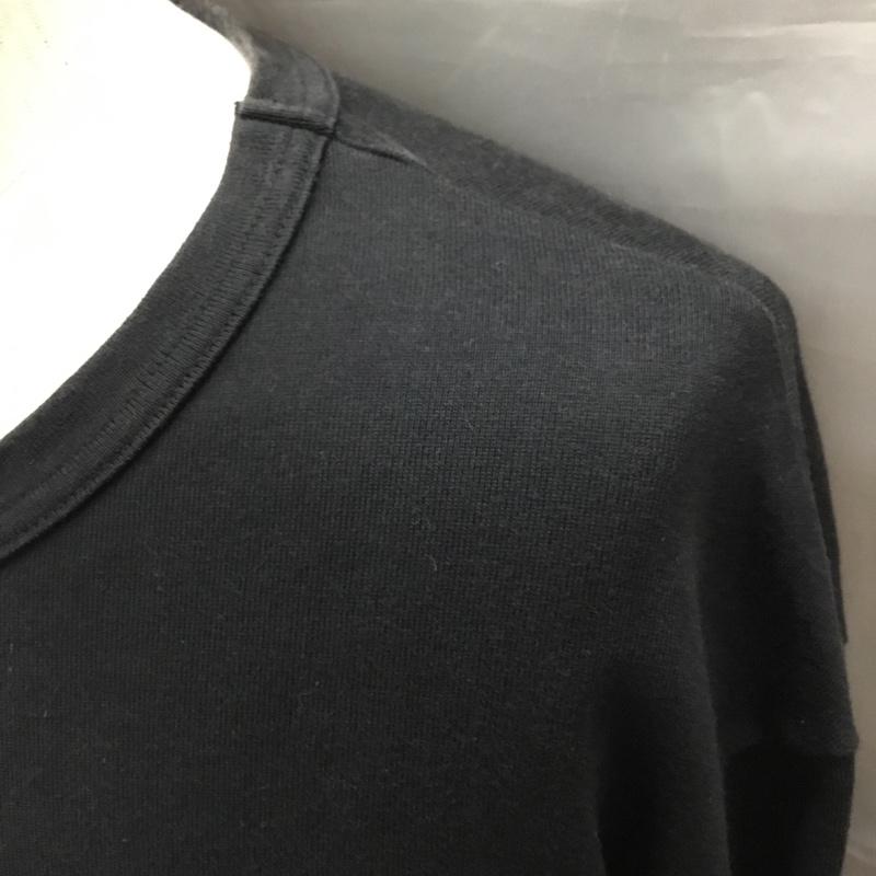 ゴッドセレクショントリプルエックス GOD SELECTION XXX カットソー 長袖 長袖カットソー クルーネックカットソー ロングスリーブカットソー プリントTシャツ L プリント 黒 / ブラック /  メンズ USED 古着 中古 10118639
