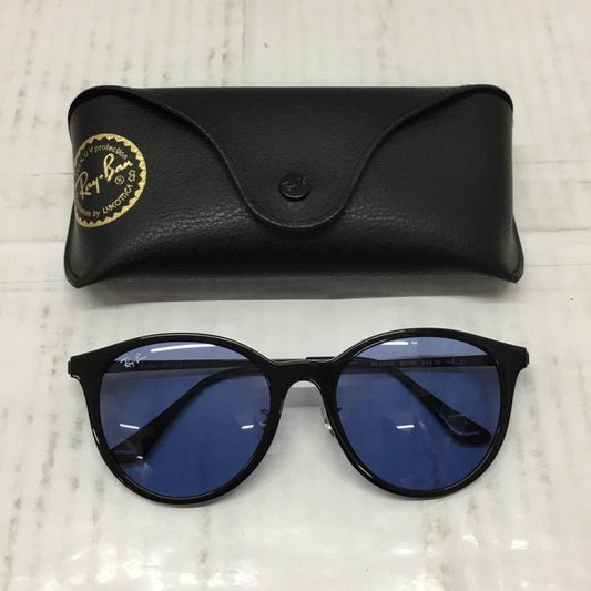 レイバン Ray-Ban めがね・サングラス サングラス RB4334D 60180 スクエア カラーレンズ ケース ロゴ、文字 黒 / ブラック /  メンズ USED 古着 中古 10106667