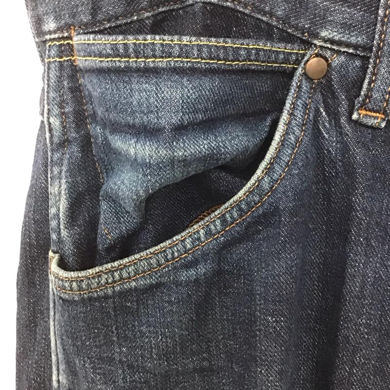 アベイシングエイプ A BATHING APE パンツ デニム、ジーンズ デニムパンツ ストレッチパンツ スリムパンツ カジュアルジーンズ M 無地 インディゴ / インディゴ /  メンズ USED 古着 中古 10107184