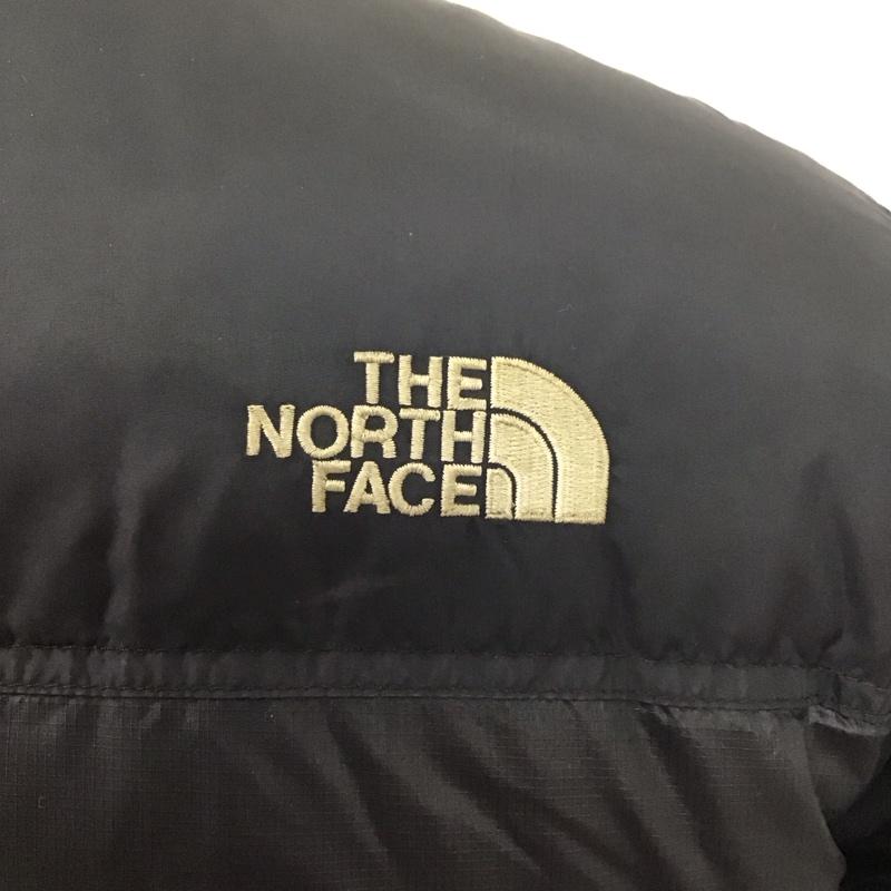 ザノースフェイス THE NORTH FACE ジャケット、上着 ジャンパー、ブルゾン ジップアップジャケット ジャンパー ダウンジャケット カジュアルジャケット アウター ロゴ、文字 黒 / ブラック /  メンズ USED 古着 中古 10122784