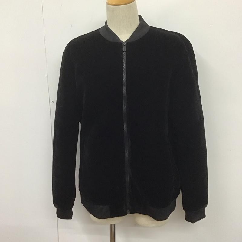 ザラメン ZARA MAN ジャケット、上着 ジャンパー、ブルゾン ジップアップジャケット ジャンパー ノーカラージャケット カジュアルジャケット アウター XXL 無地 黒 / ブラック /  メンズ USED 古着 中古 10107701