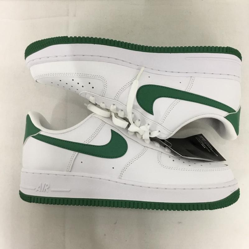 ナイキ NIKE スニーカー スニーカー FJ4146 102 AIR FORCE1 07 27cm 箱有 27.0cm ロゴ、文字 白 / ホワイト / X 緑 / グリーン /  メンズ USED 古着 中古 10131952