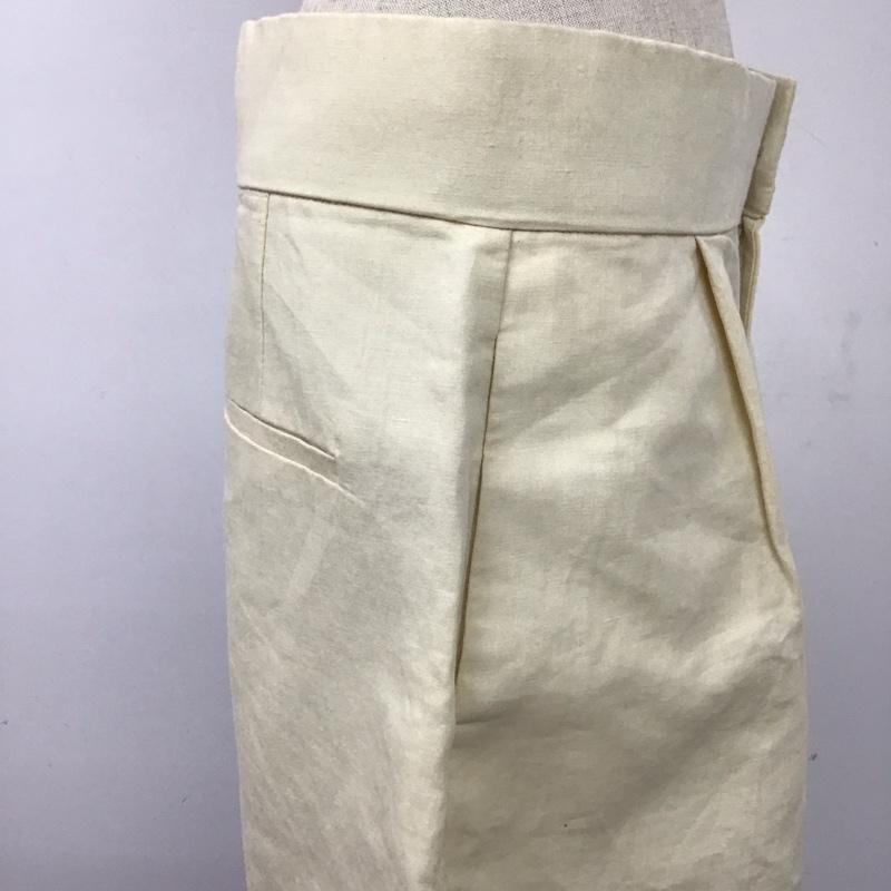 ザラ ZARA パンツ ショートパンツ 4432 201 727 キュロット M 無地 アイボリー / アイボリー /  レディース USED 古着 中古 10112352