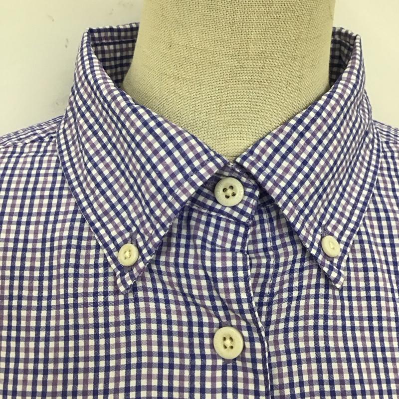 モンベル mont-bell シャツ、ブラウス 長袖 ボタンダウンシャツ M チェック マルチカラー / マルチカラー /  レディース USED 古着 中古 10121166