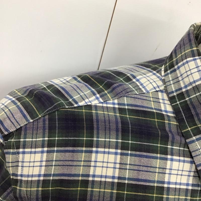 ラルフローレン RALPHLAUREN シャツ、ブラウス 長袖 ボタンダウンシャツ M チェック マルチカラー / マルチカラー /  メンズ USED 古着 中古 10113977