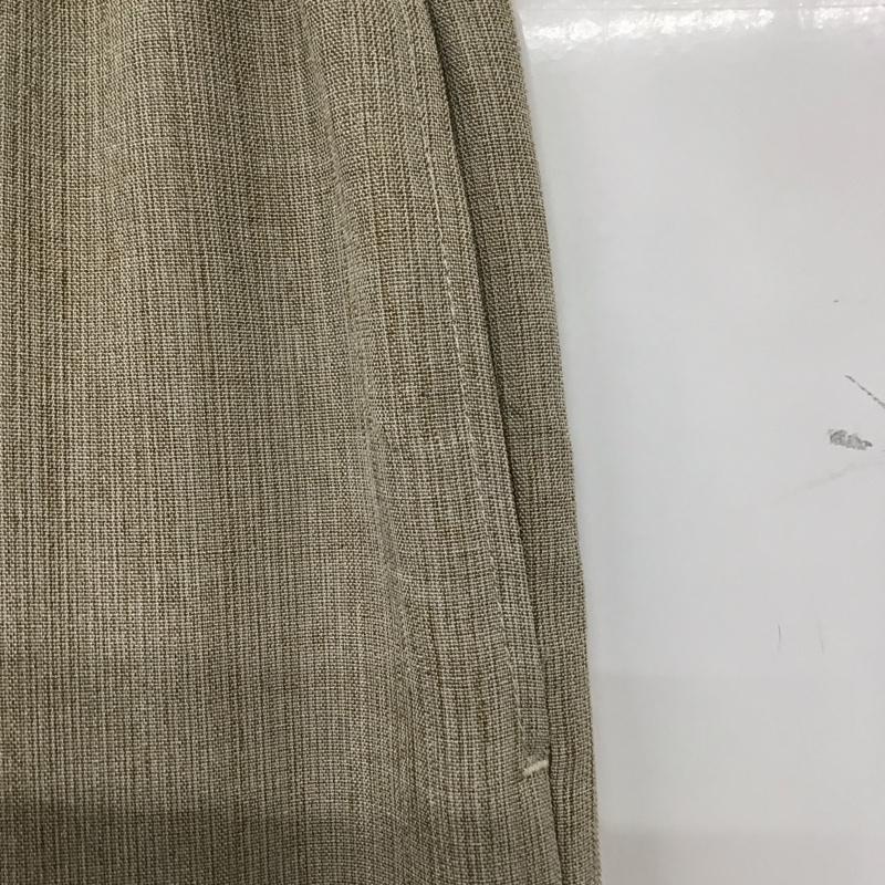 ニコアンド niko and... パンツ スラックス S213IL72TO ワイドイージーパンツ M 無地 茶 / ブラウン /  レディース USED 古着 中古 10133512