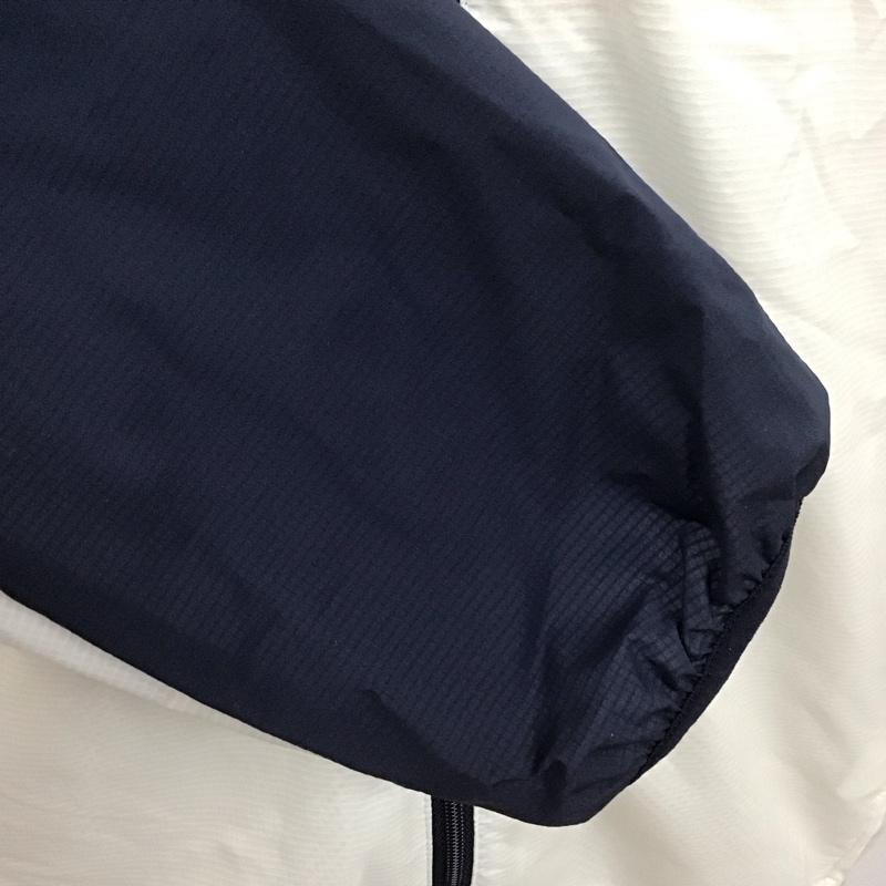ザノースフェイス THE NORTH FACE ジャケット、上着 ジャンパー、ブルゾン NP21668 スワローテイルベントフーディー ジップアップジャケット ナイロンジャケット L ロゴ、文字 白 / ホワイト / X 紺 / ネイビー /  メンズ USED 古着 中古 10110417