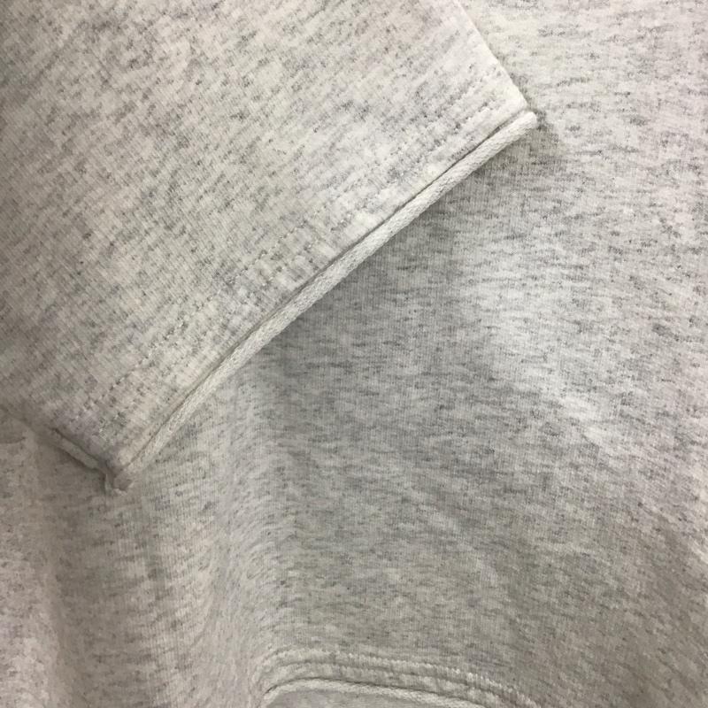 ローリーズファーム LOWRYS FARM カットソー 七分袖 FREE プリント X ロゴ、文字 灰 / グレー /  レディース USED 古着 中古 10142792