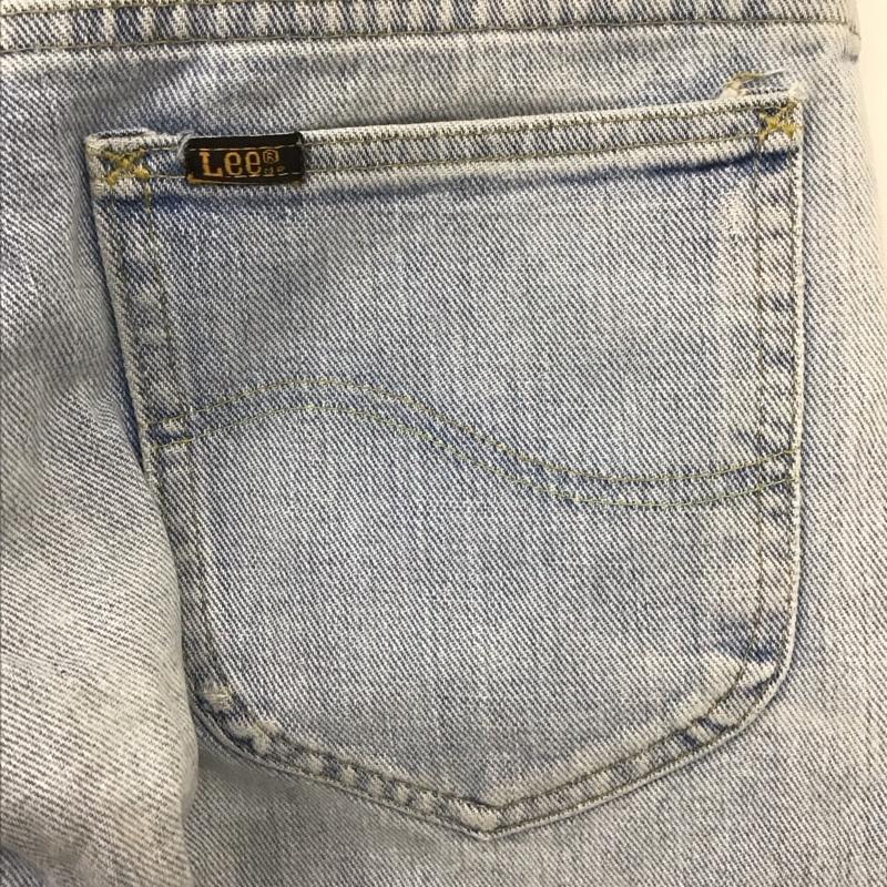 リー Lee パンツ デニム、ジーンズ デニムパンツ スリムパンツ ジーンズ カジュアルパンツ ストレートパンツ 無地 インディゴ / インディゴ /  メンズ USED 古着 中古 10111659