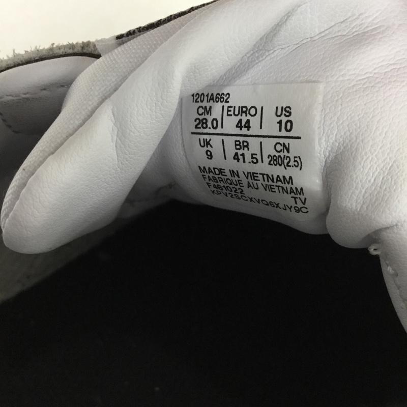 アシックス ASICS スニーカー スニーカー F461022 GEL-PTG 28.0cm ロゴ、文字 白 / ホワイト / X 黒 / ブラック /  メンズ USED 古着 中古 10130555