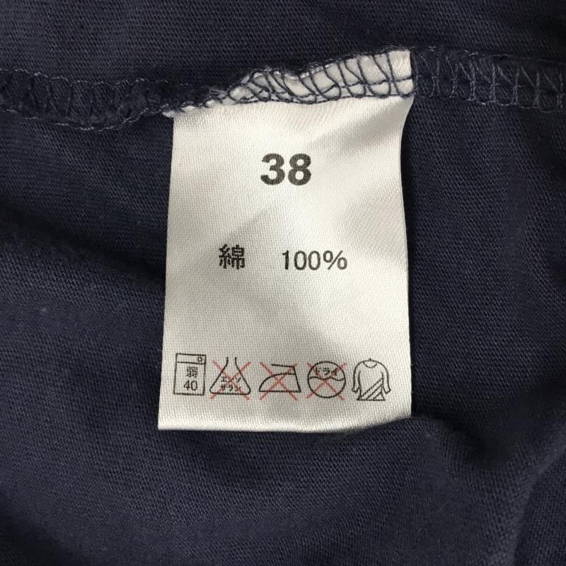 アーバンリサーチ URBAN RESEARCH Tシャツ 半袖 半袖カットソー プリントTシャツ クルーネックカットソー 38 ロゴ、文字 紺 / ネイビー /  メンズ USED 古着 中古 10114581