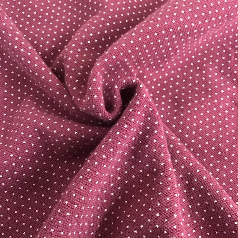 ワコマリア WACKO MARIA ポロシャツ 半袖 半袖ポロシャツ カラーシャツ 半袖カットソー M ドット えんじ / ワインレッド /  メンズ USED 古着 中古 10113111