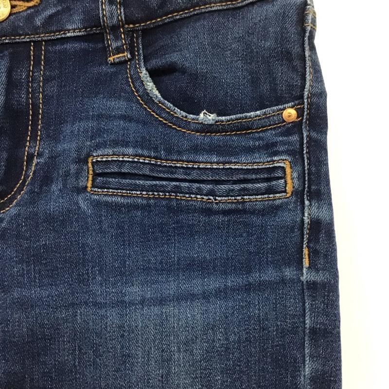 ザラ ZARA パンツ デニム、ジーンズ スキニー ストレッチ 34 無地 青 / ブルー /  レディース USED 古着 中古 10133698