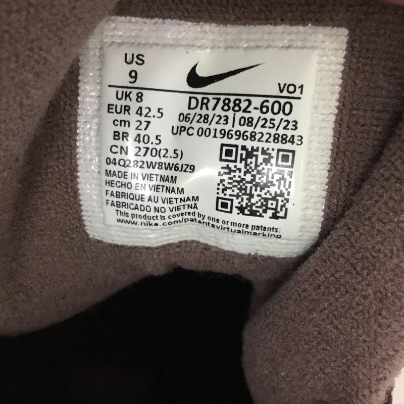 ナイキ NIKE スニーカー スニーカー DR7882-600 コートビジョン 27cm 27.0cm ロゴ、文字 えんじ / ワインレッド /  メンズ USED 古着 中古 10149890
