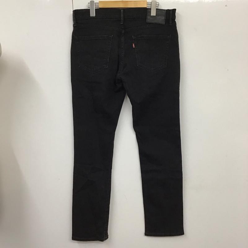 リーバイストラウスアンドコー Levi Strauss & co. パンツ デニム、ジーンズ デニムパンツ スリムパンツ ストレッチパンツ ジーンズ 33インチ 無地 黒 / ブラック /  メンズ USED 古着 中古 10114179