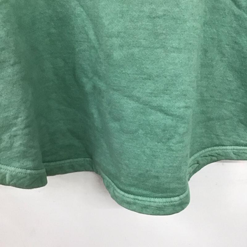 グッドオン Good On トレーナー 長袖 長袖トレーナー スウェット クルーネック プルオーバー L 無地 緑 / グリーン /  メンズ USED 古着 中古 10142400