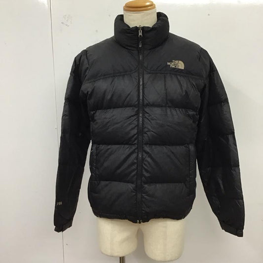 ザノースフェイス THE NORTH FACE ジャケット、上着 ジャンパー、ブルゾン ジップアップジャケット ジャンパー ダウンジャケット カジュアルジャケット アウター ロゴ、文字 黒 / ブラック /  メンズ USED 古着 中古 10122784